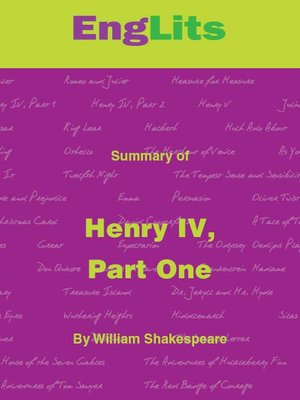 cover image of EngLits: Henry IV, Part I